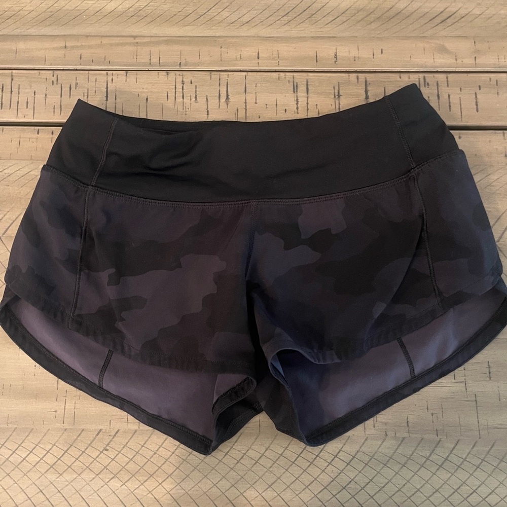 Lululemon speed up shorts low rise 2.5